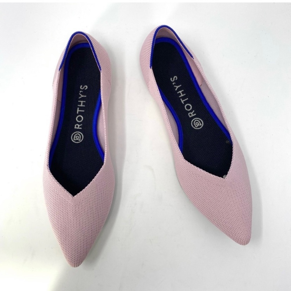Rothy’s Point Petal Pink 10.5
